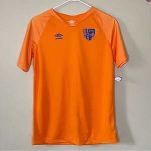 Umbro Manchester FC Orange Kids Soccer Jersey